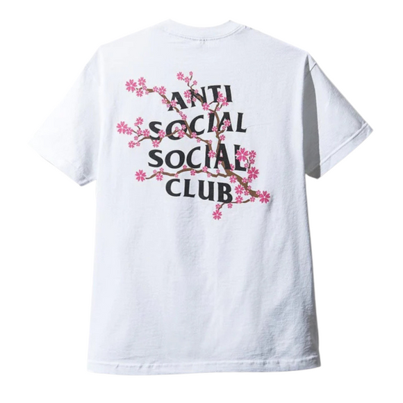 Anti Social Social Club - Cherry Blossom T-Shirt - White