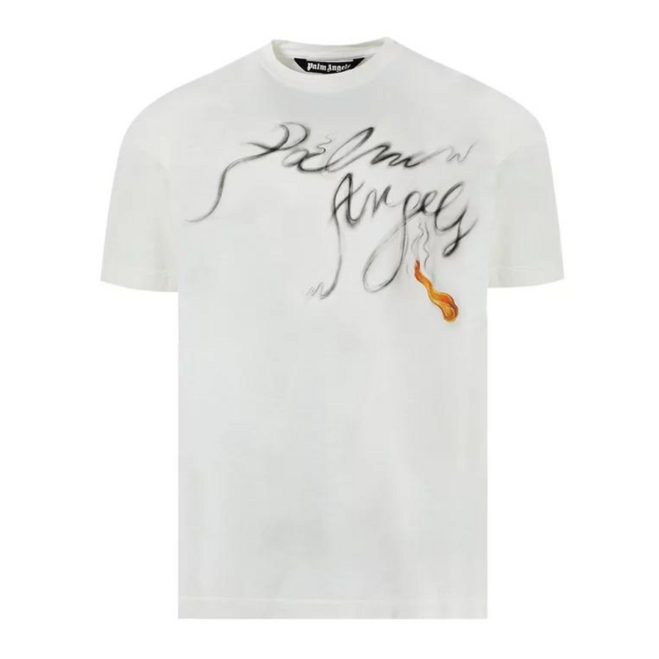 Palm Angels - Foggy T-Shirt - Off-White/Black