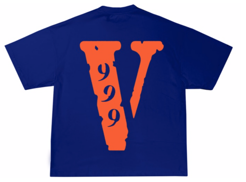 Juice Wrld x Vlone 999 T-Shirt - Blue