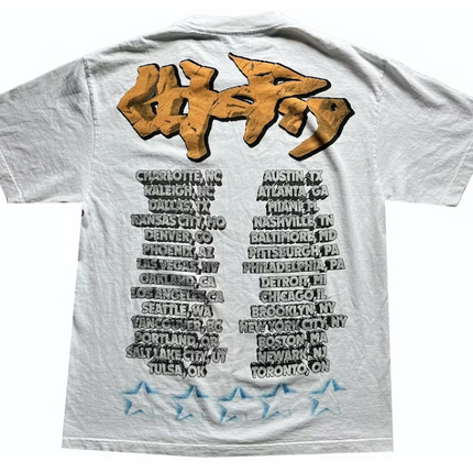 Cactus Jack By Travis Scott - Skitzo Tour Tee - White