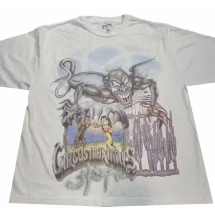 Cactus Jack By Travis Scott - Utopia Circus Maximus 2023 Tour III Tee - White