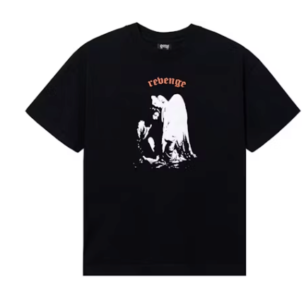Revenge - XXXTentacion Angel Tee Black