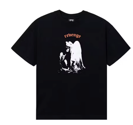 Revenge - XXXTentacion Angel Tee Black