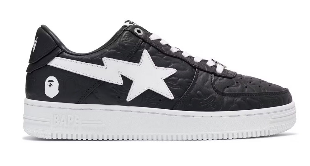 A Bathing Ape Bape Sta Low #3 Line Camo Black