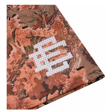 Eric Emanuel EE Basic Short Orange Leaf Camo