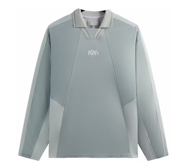 Kith Long Sleeve Panelled Otto Polo Breath