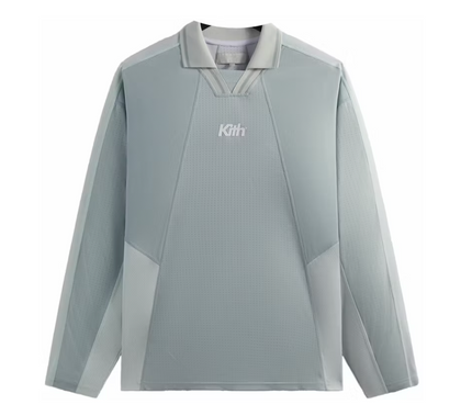 Kith Long Sleeve Panelled Otto Polo Breath
