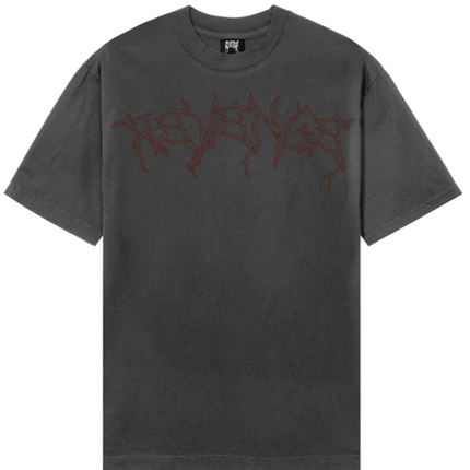Revenge - Lightning Logo Cerberus tee - Black/Red