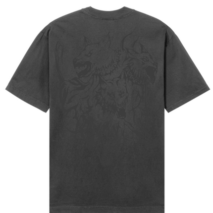 Revenge - Lightning Logo Cerberus tee - Black/Red