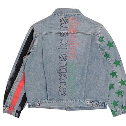 Denim Tears x CPFM 4th of July Denim Plant Jacket Blue