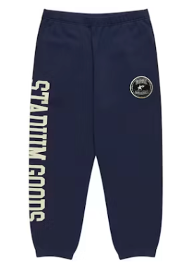 BAPE x Stadium Goods Sweat Sweatpants Navy