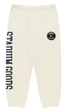 BAPE x Stadium Goods Sweatpants Ivory