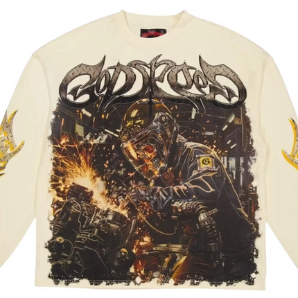 Godspeed Steel Sharpens Steel LS (Bone)