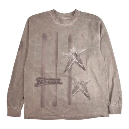 Cactus Jack By Travis Scott - LONG SLEEVE TEE II - TAUPE