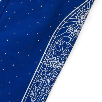 Who Decides War Rhinestone Sweatpants - Indigo